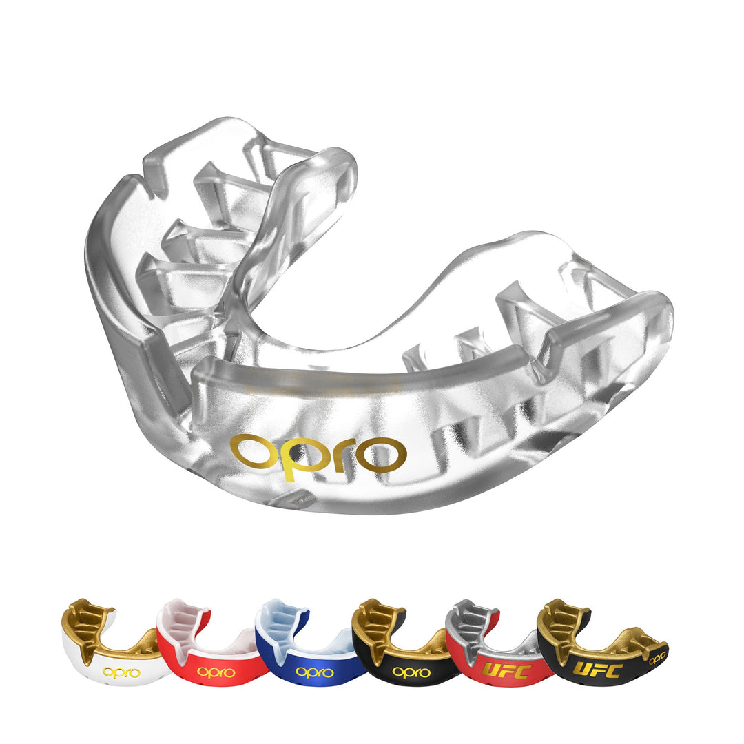 OPROマウスガード「ゴールド」レベル | ジュニア用/クリア - OPRO公式ストア