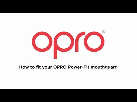 OPROマウスガード/セルフフィット　フィッティング方法　動画